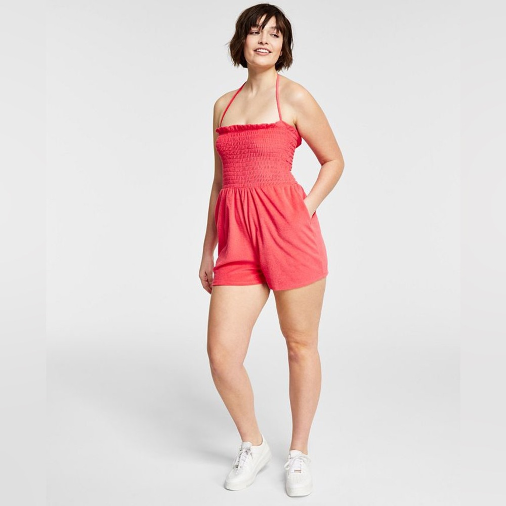 New Orange Romper